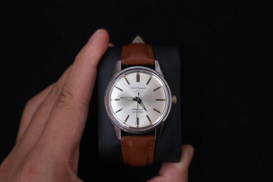 (SERVICED) Rare Vintage 1964 Seiko Champion 850 Alpinist 17 Jewels - 85899