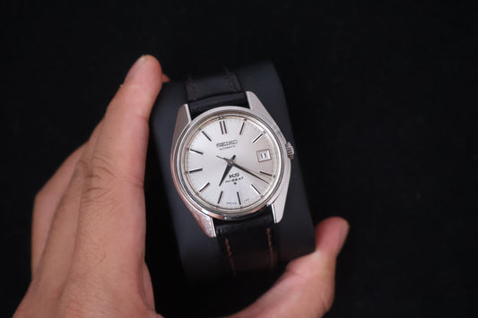 (SERVICED) Rare Vintage 1970 King Seiko KS Hi-Beat Gold Medallion 25 Jewels 5625-7000