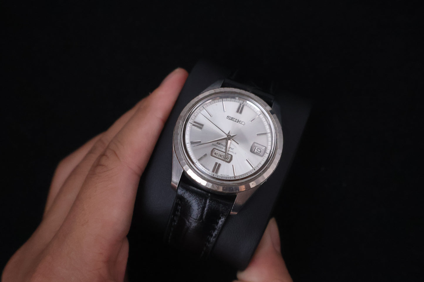 (SERVICED) Rare Vintage 1966 Seiko Seikomatic Weekdater 26 Jewels 6206-8100