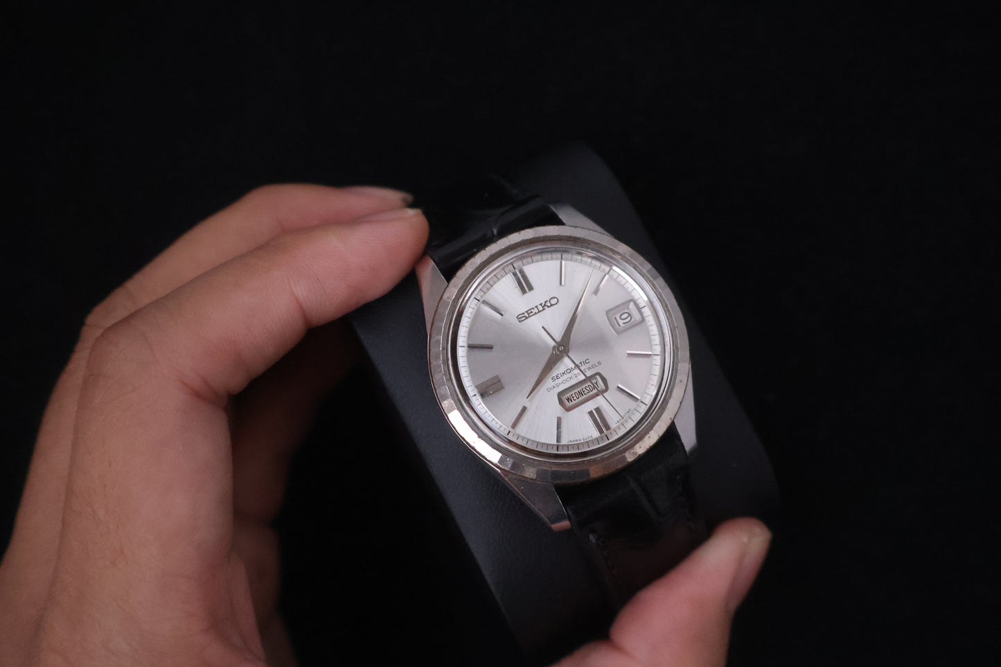 (SERVICED) Rare Vintage 1966 Seiko Seikomatic Weekdater 26 Jewels 6206-8100