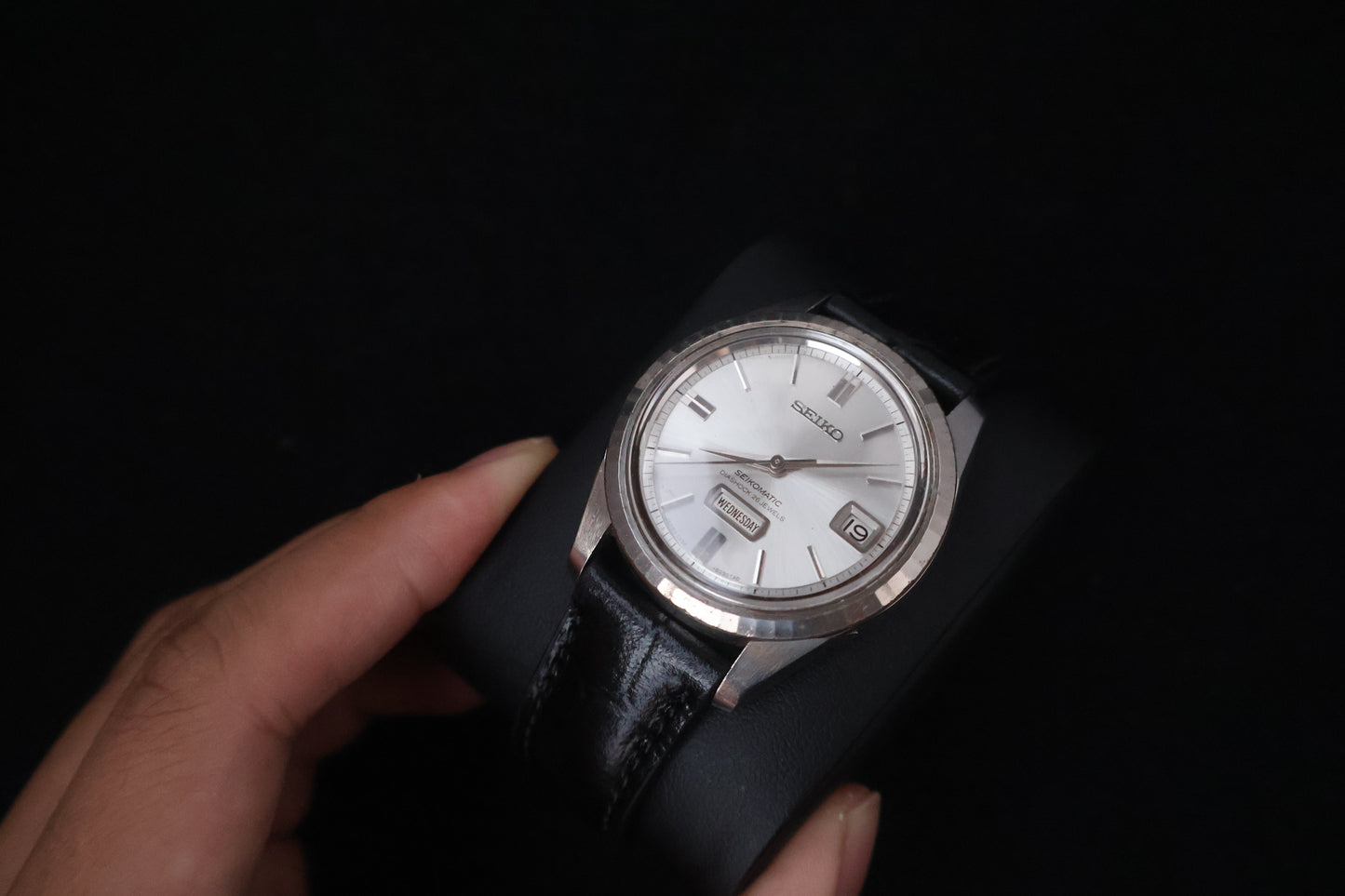 (SERVICED) Rare Vintage 1966 Seiko Seikomatic Weekdater 26 Jewels 6206-8100