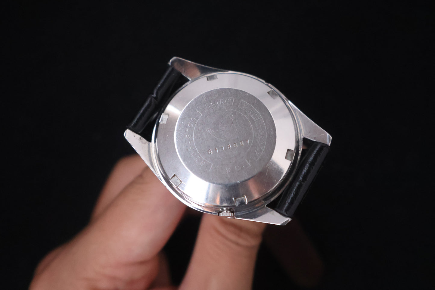 (SERVICED) Rare Vintage 1966 Seiko Seikomatic Weekdater 26 Jewels 6206-8100