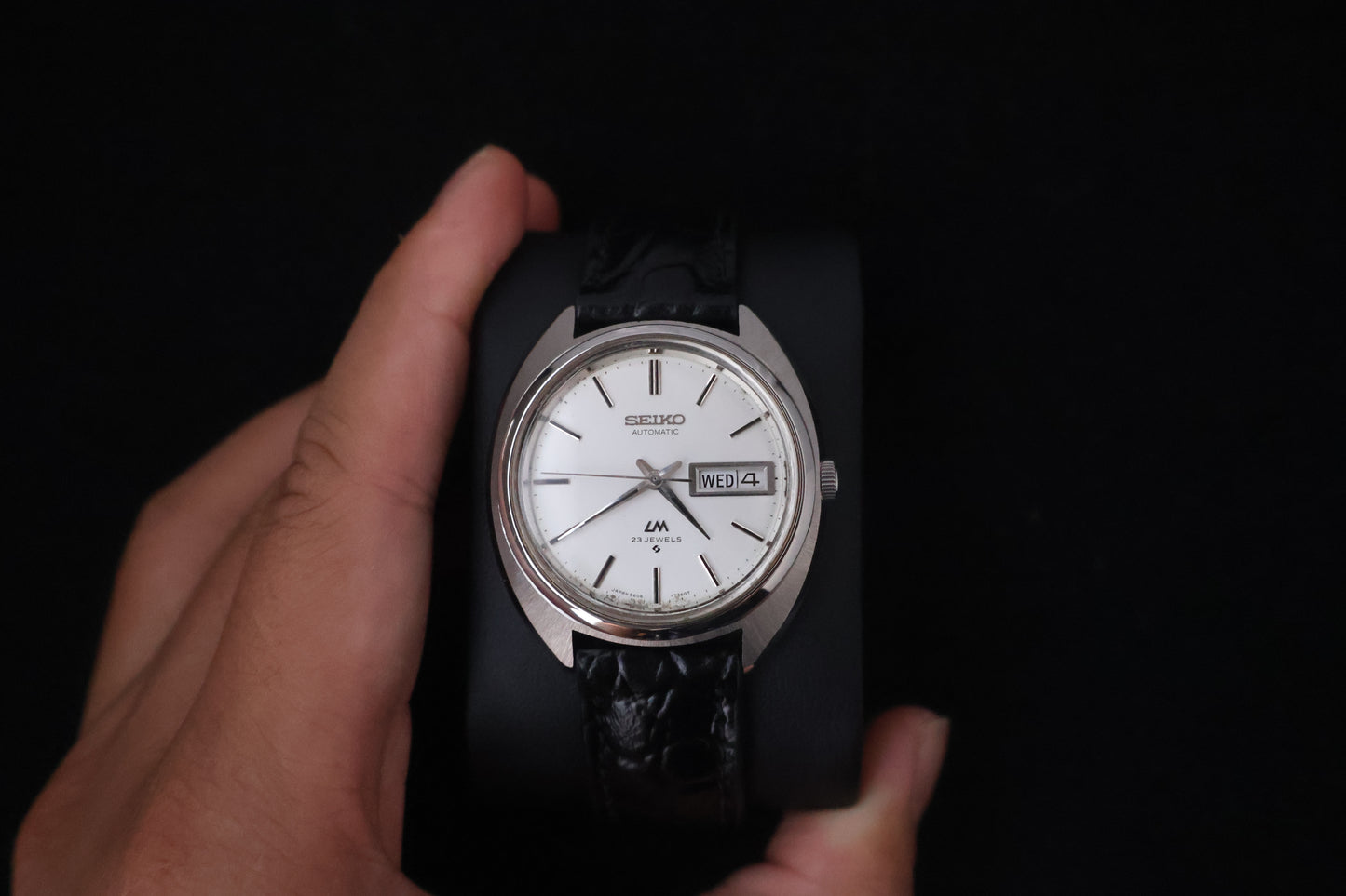 (SERVICED) Rare Vintage 1970 Seiko Lord Matic LM 23 Jewels 5606-7150