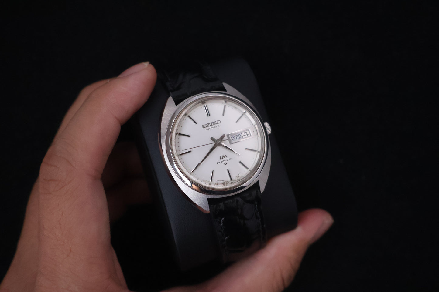 (SERVICED) Rare Vintage 1970 Seiko Lord Matic LM 23 Jewels 5606-7150