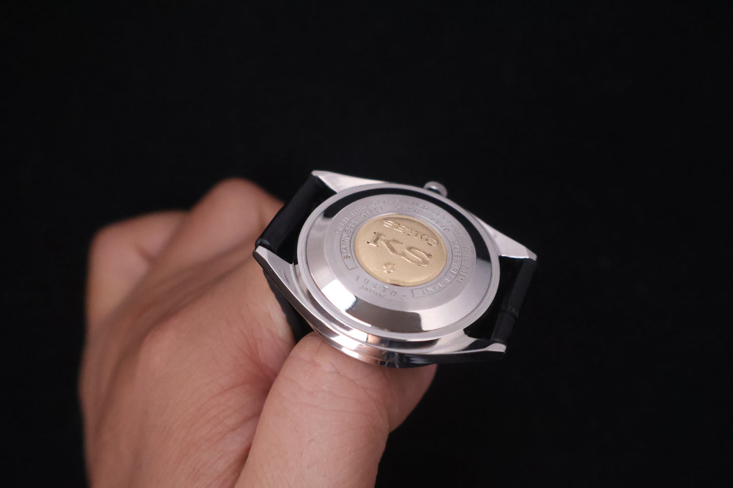 (SERVICED) Rare Vintage 1971 King Seiko KS Hi-Beat Gold Medallion 25 Jewels 5626-7110