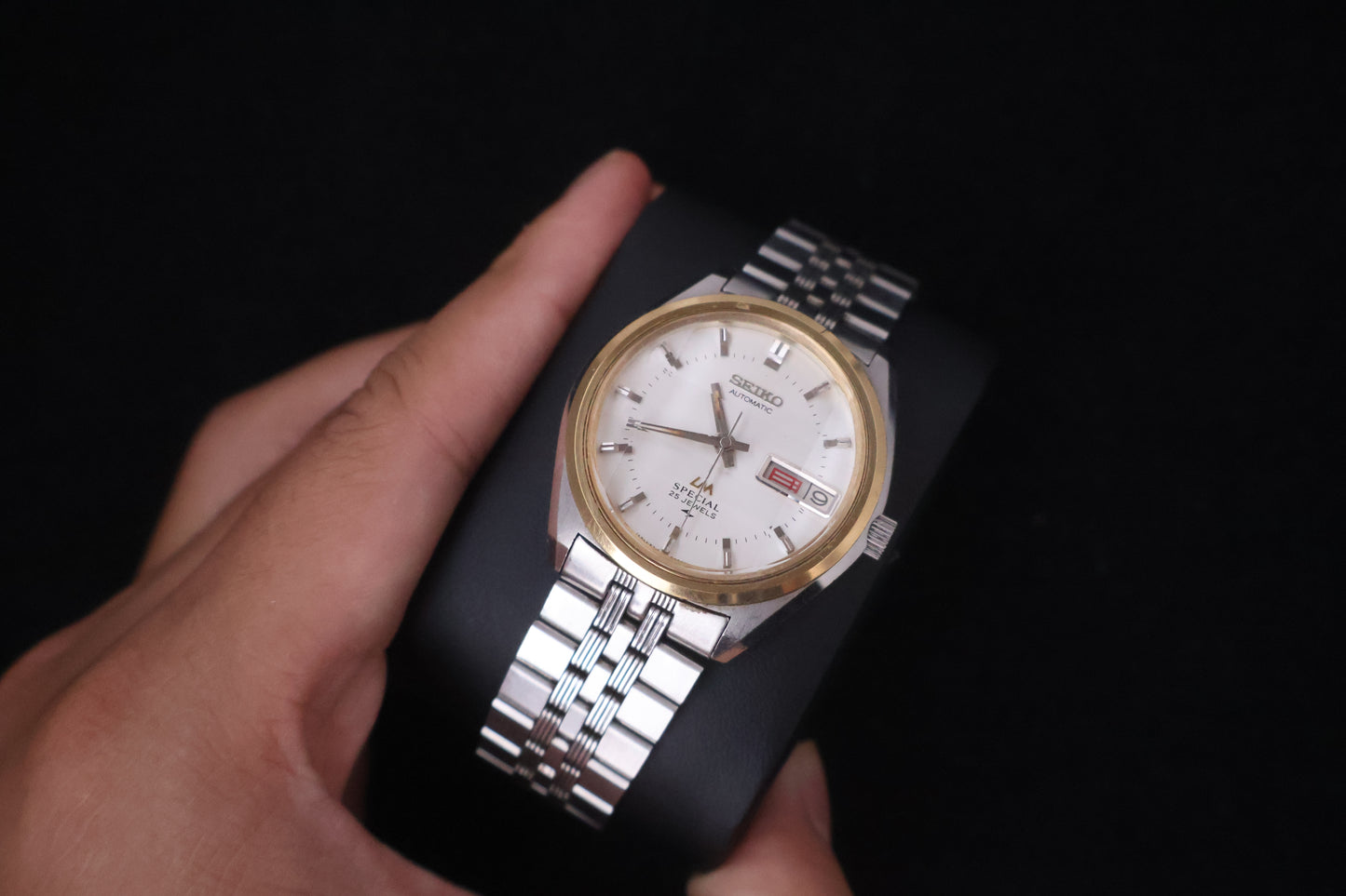(SERVICED) Rare Vintage 1973 Seiko Lord Matic LM Special 23 Jewels 5216-6010