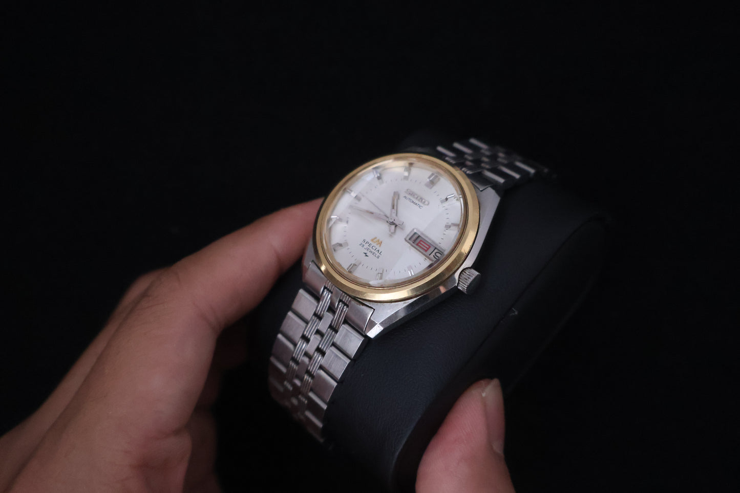 (SERVICED) Rare Vintage 1973 Seiko Lord Matic LM Special 23 Jewels 5216-6010