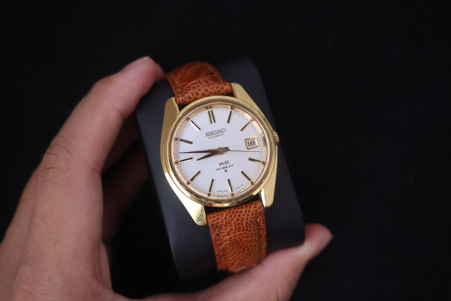 (SERVICED) Rare Vintage 1970s King Seiko KS Hi-Beat Medallion SGP 5625-7000