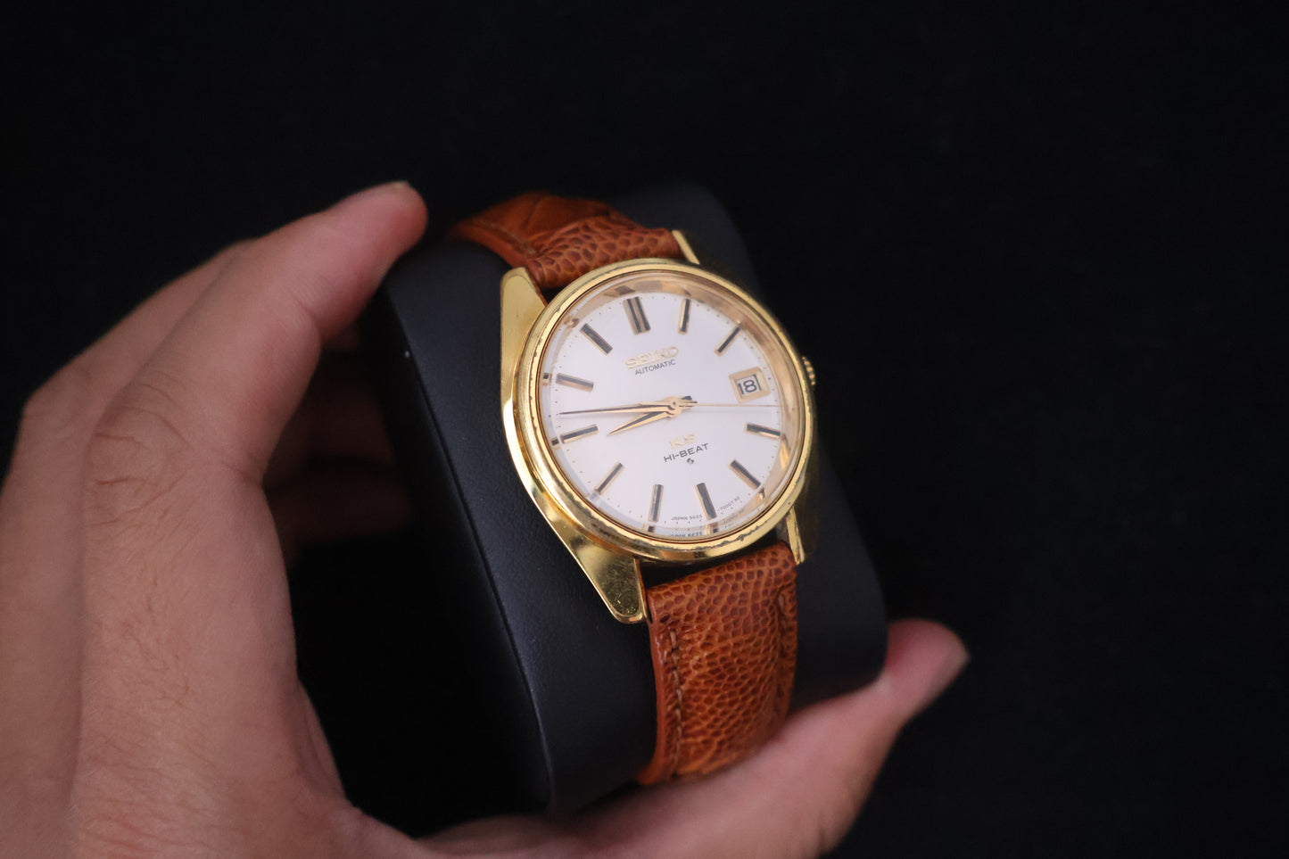 (SERVICED) Rare Vintage 1970s King Seiko KS Hi-Beat Medallion SGP 5625-7000