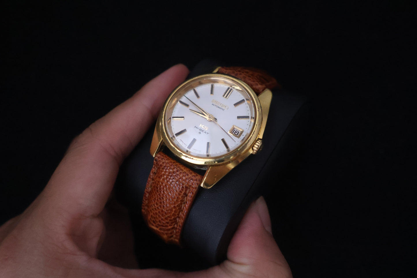 (SERVICED) Rare Vintage 1970s King Seiko KS Hi-Beat Medallion SGP 5625-7000