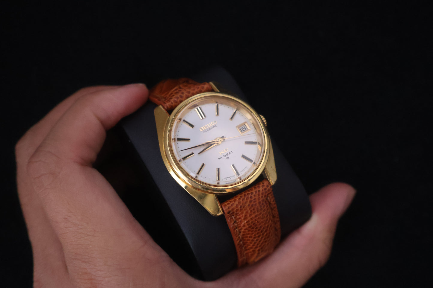 (SERVICED) Rare Vintage 1970s King Seiko KS Hi-Beat Medallion SGP 5625-7000