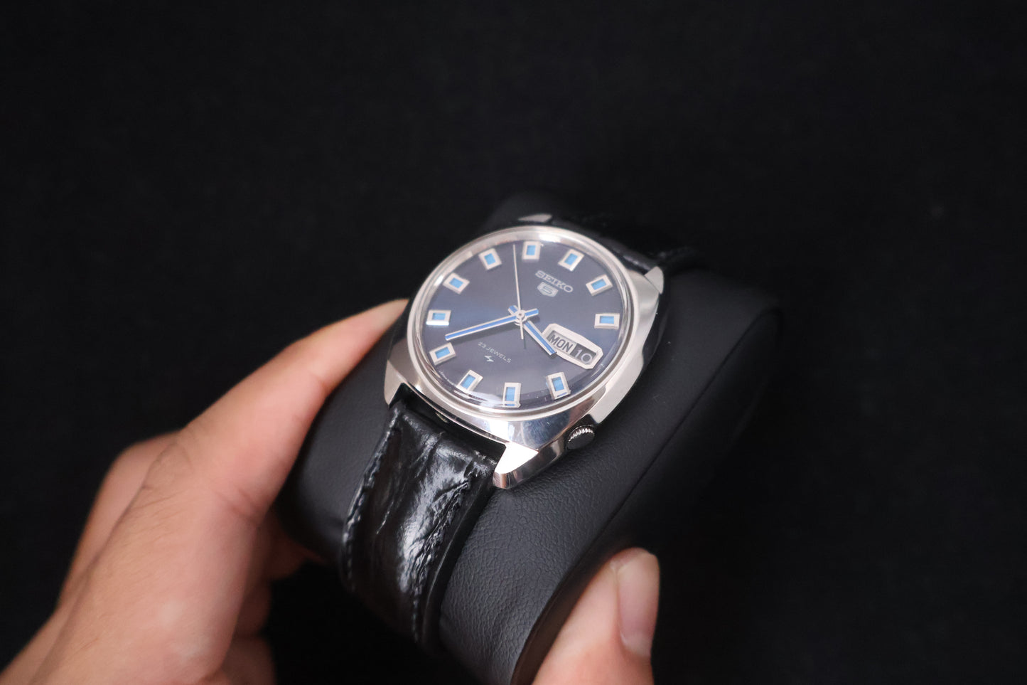 (SERVICED) Rare Vintage 1968 Seiko 5 23 Jewels 5126-7000