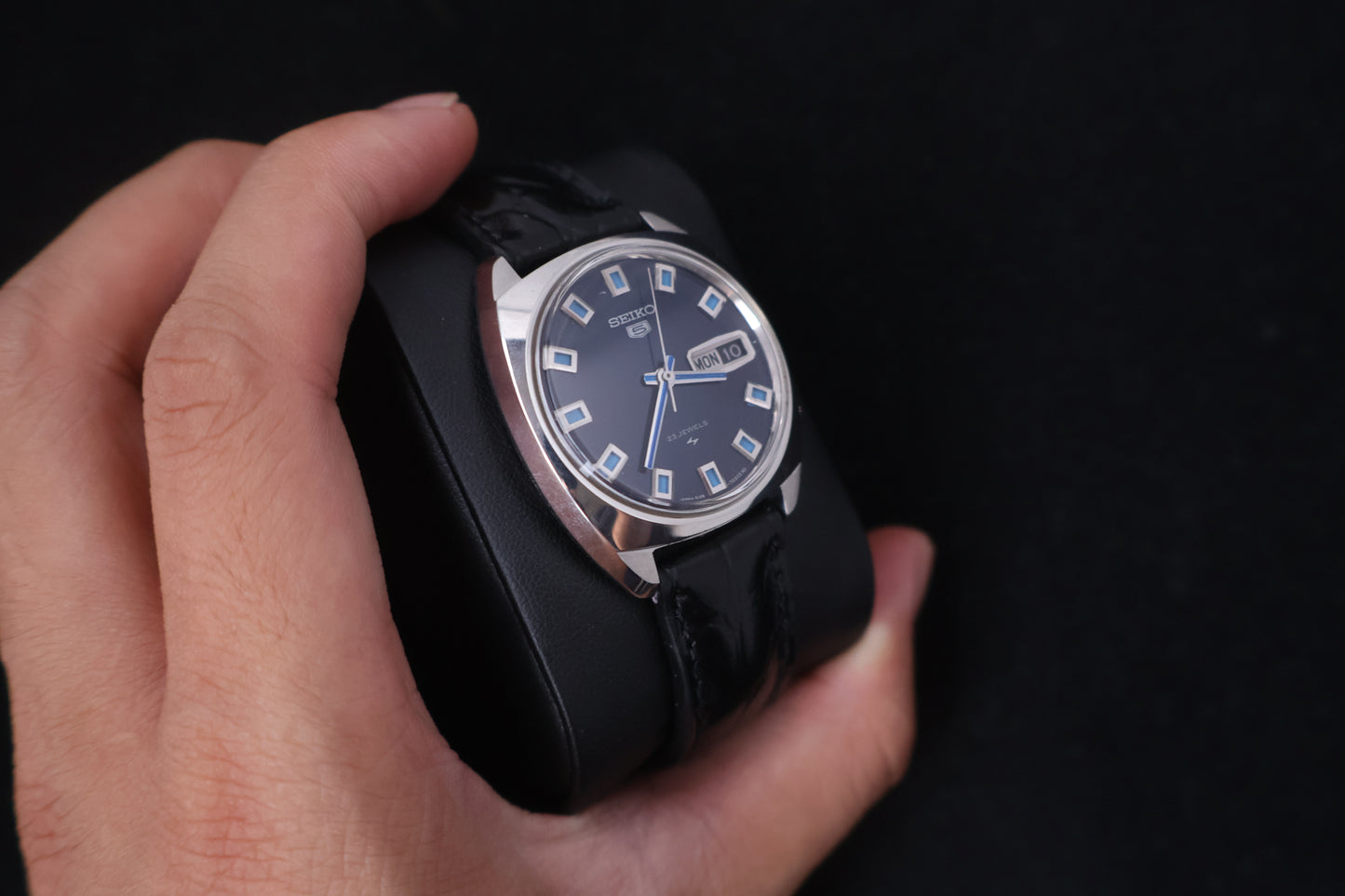 (SERVICED) Rare Vintage 1968 Seiko 5 23 Jewels 5126-7000