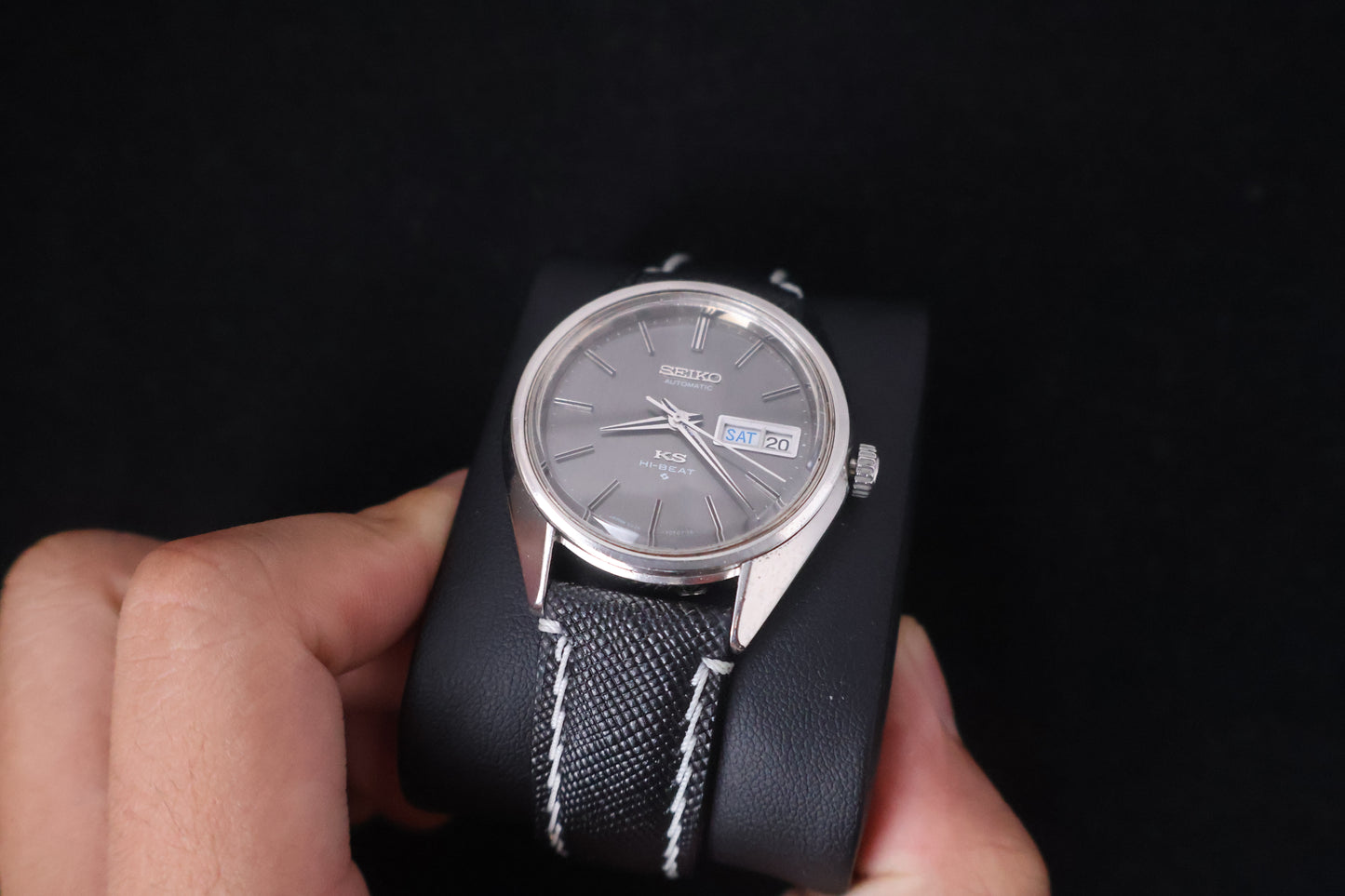 (SERVICED) Rare Vintage 1972 King Seiko KS Hi-Beat 25 Jewels 5626-7110