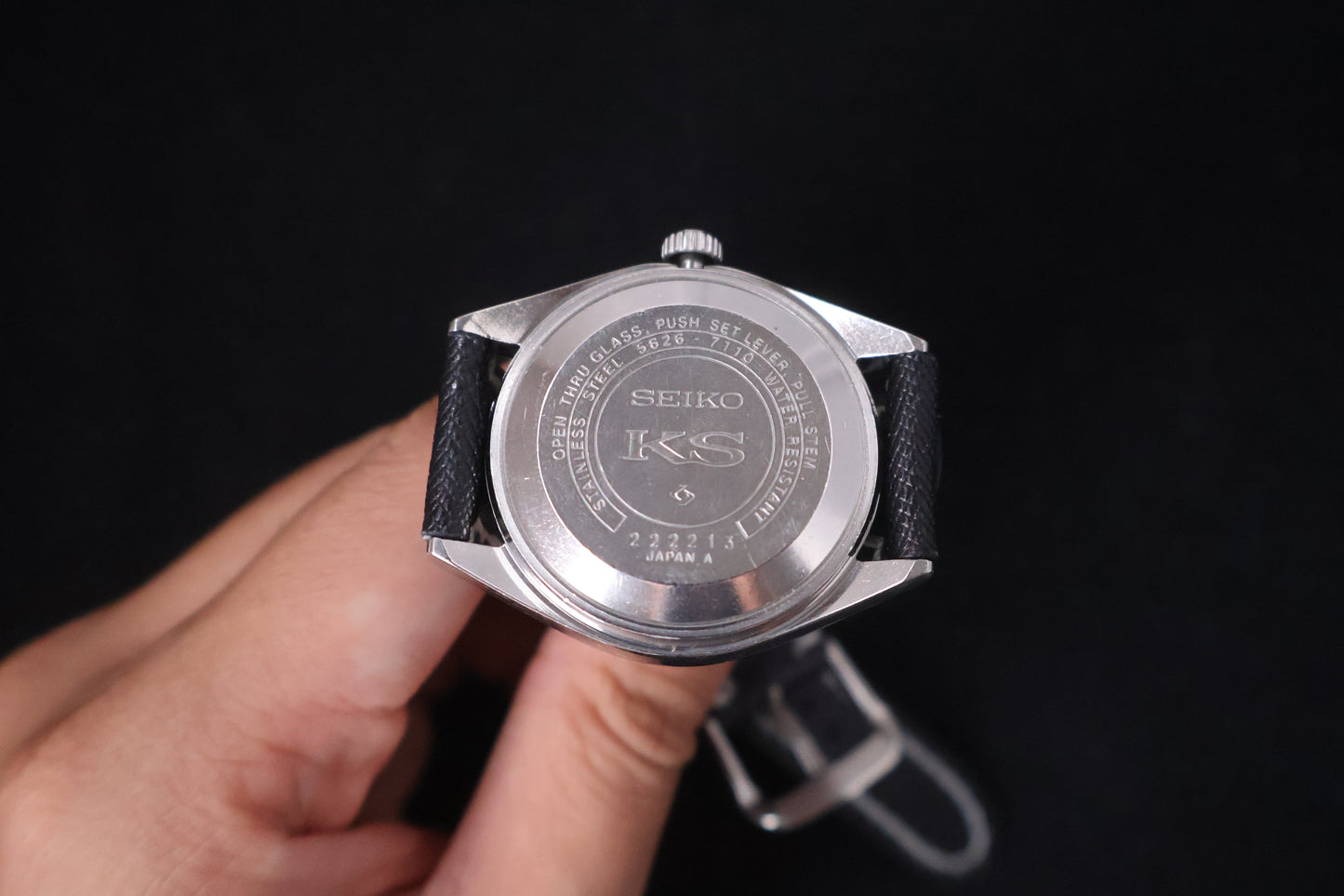 (SERVICED) Rare Vintage 1972 King Seiko KS Hi-Beat 25 Jewels 5626-7110