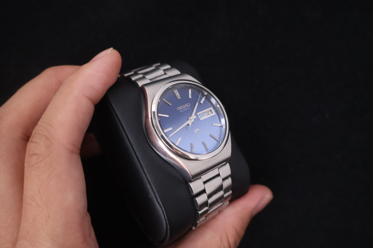 (SERVICED) Rare Vintage 1975 Seiko Lord Matic LM 23 Jewels 5606-8090