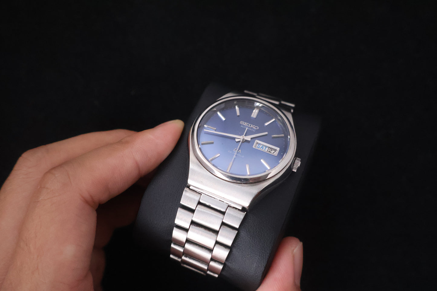 (SERVICED) Rare Vintage 1975 Seiko Lord Matic LM 23 Jewels 5606-8090