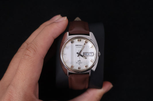 (SERVICED) Rare Vintage 1973 Seiko Lord Matic LM 23 Jewels 5606-7230