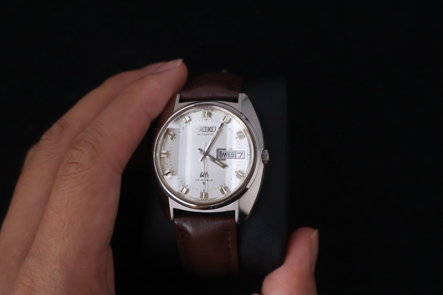 (SERVICED) Rare Vintage 1973 Seiko Lord Matic LM 23 Jewels 5606-7230