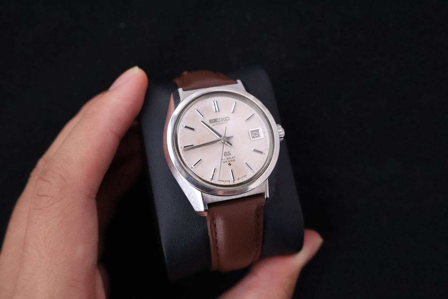 (SERVICED) Rare Vintage 1969 Grand Seiko "61GS" Hi-Beat 36000 - 6145-8000