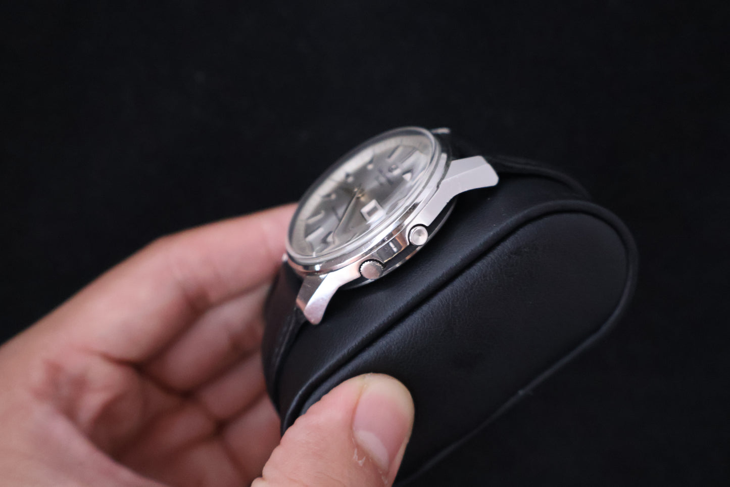 (SERVICED) Rare Vintage 1965 Seiko 5 Sportsmatic Deluxe 25 Jewels 7619-7050