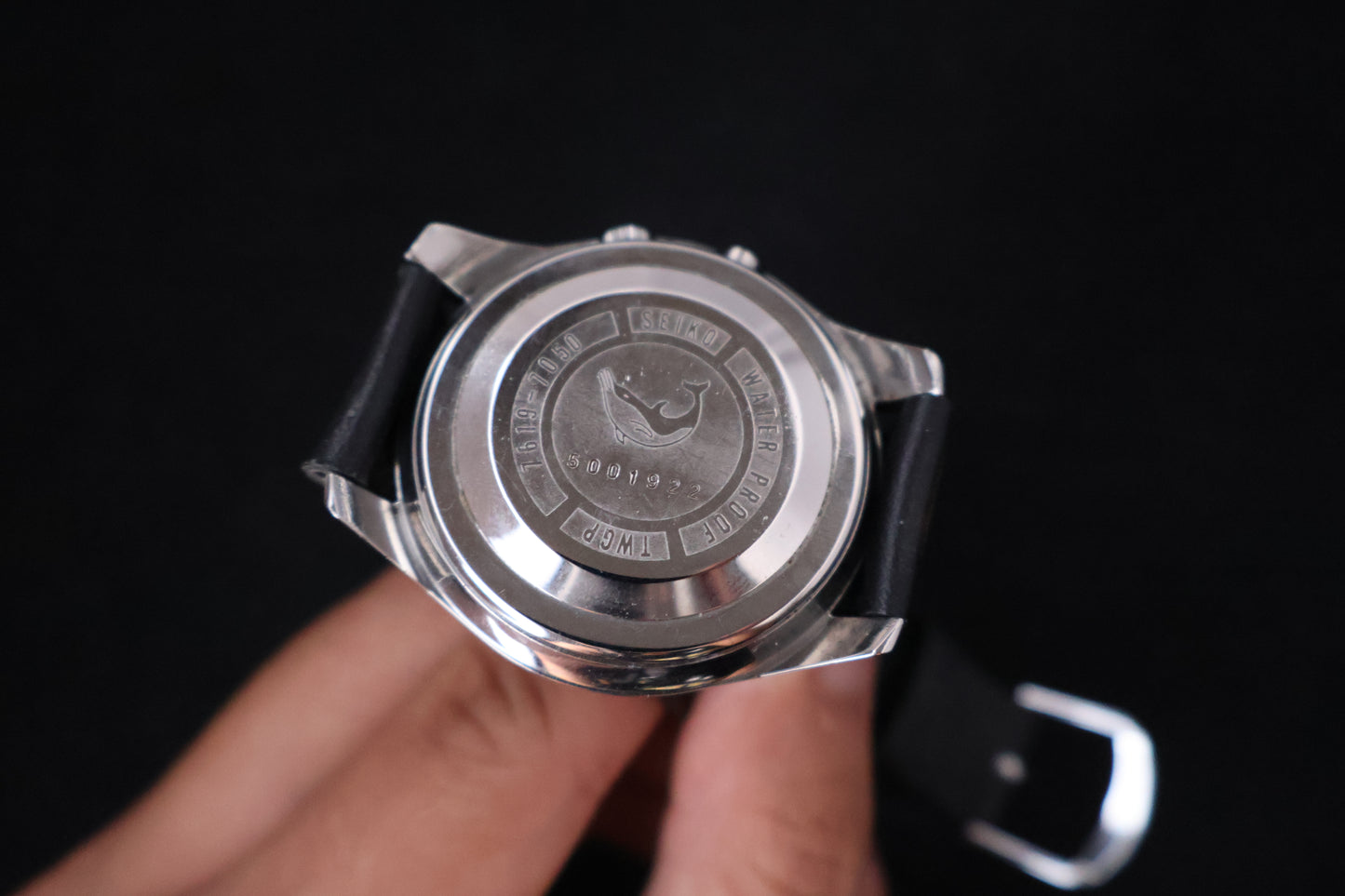 (SERVICED) Rare Vintage 1965 Seiko 5 Sportsmatic Deluxe 25 Jewels 7619-7050