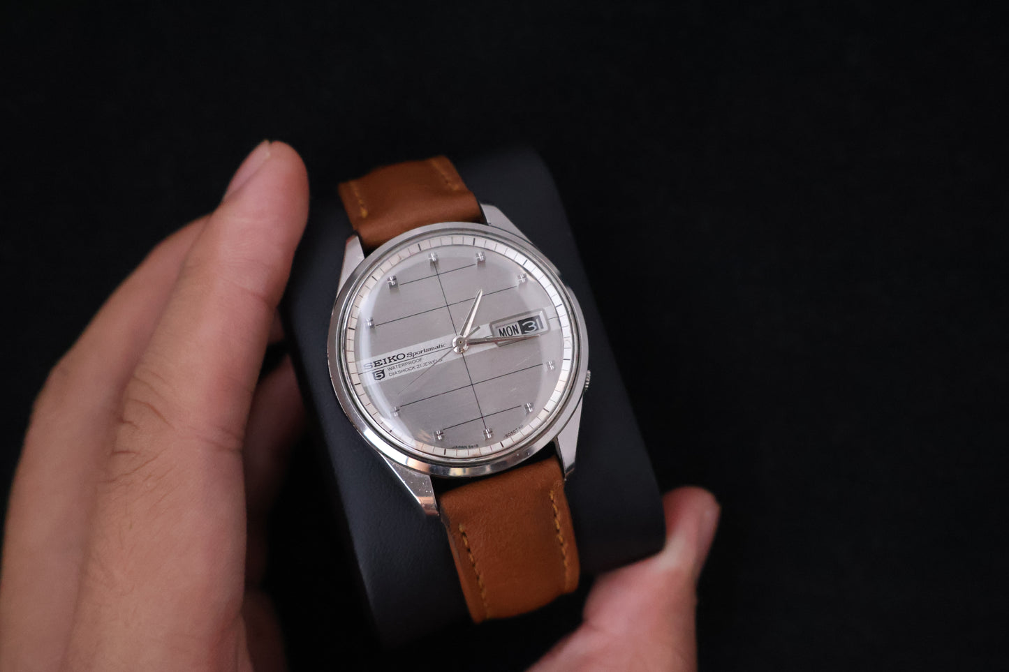 (SERVICED) Rare Vintage 1966 Seiko 5 Sportsmatic 21 Jewels 6619-8130