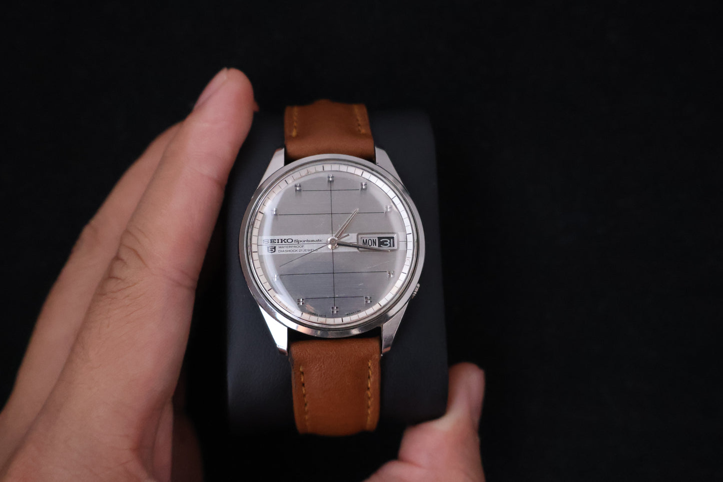 (SERVICED) Rare Vintage 1966 Seiko 5 Sportsmatic 21 Jewels 6619-8130