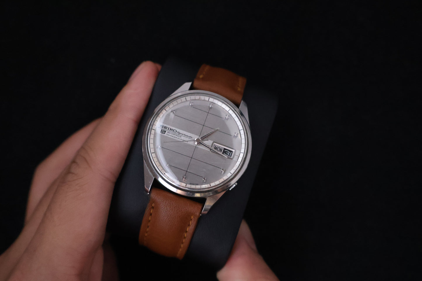 (SERVICED) Rare Vintage 1966 Seiko 5 Sportsmatic 21 Jewels 6619-8130