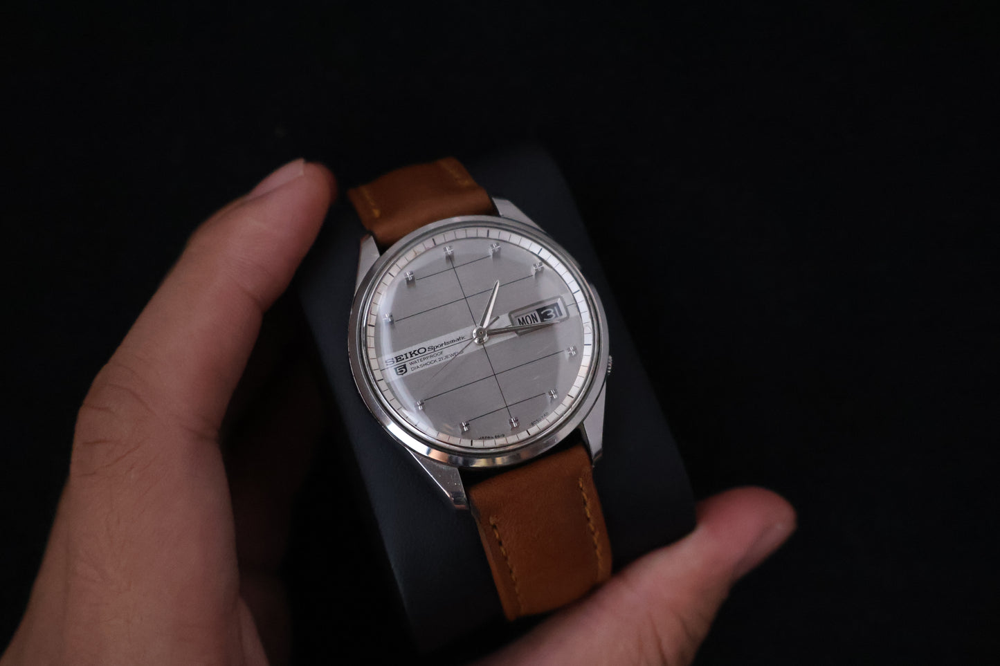 (SERVICED) Rare Vintage 1966 Seiko 5 Sportsmatic 21 Jewels 6619-8130