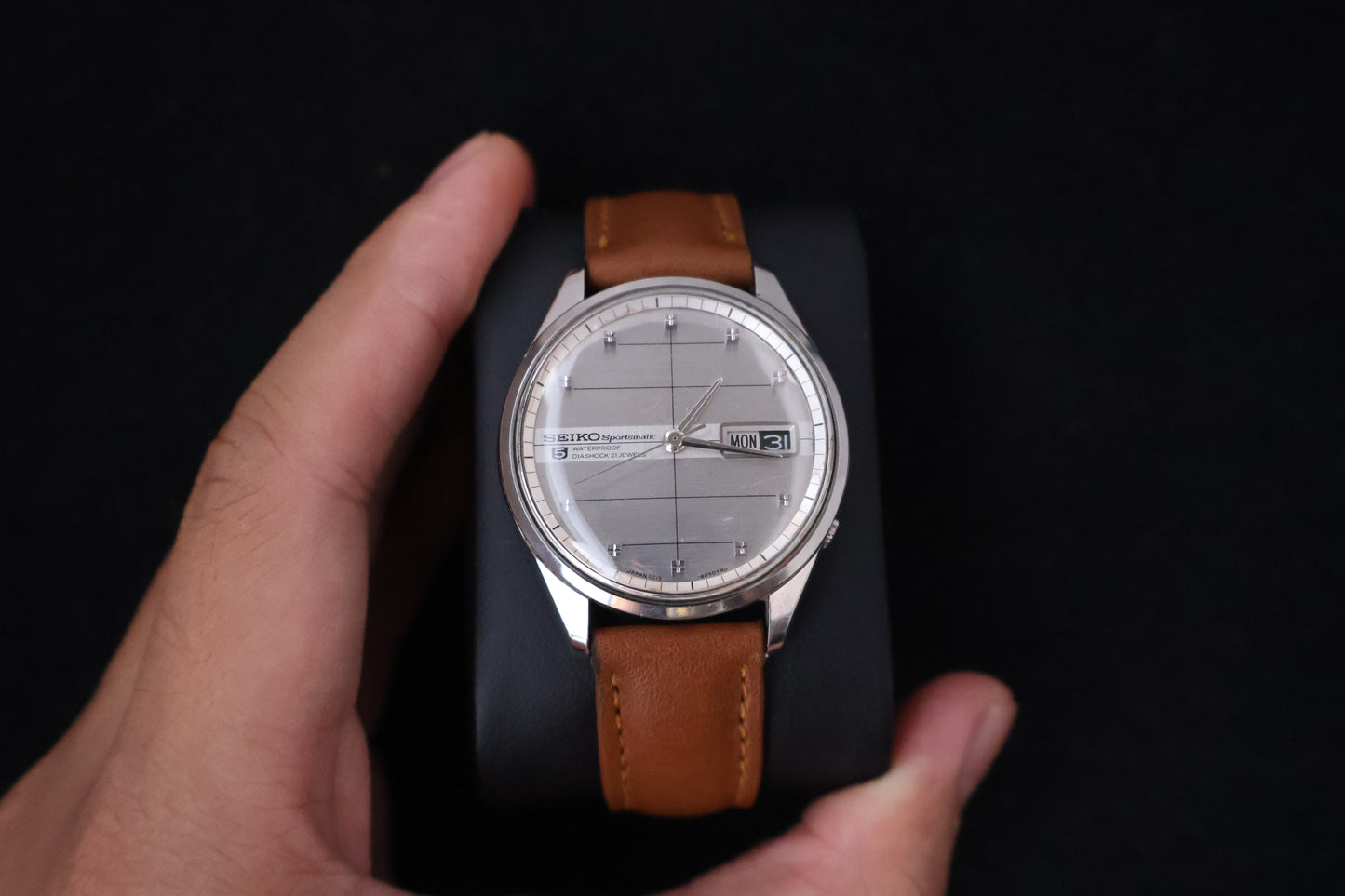 (SERVICED) Rare Vintage 1966 Seiko 5 Sportsmatic 21 Jewels 6619-8130