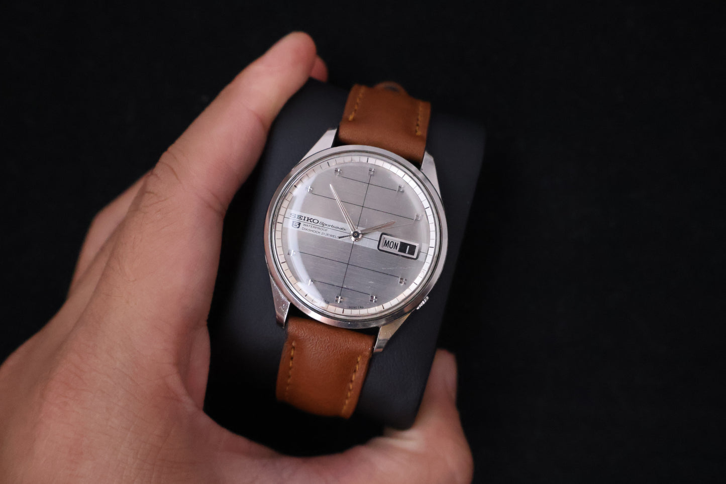 (SERVICED) Rare Vintage 1966 Seiko 5 Sportsmatic 21 Jewels 6619-8130