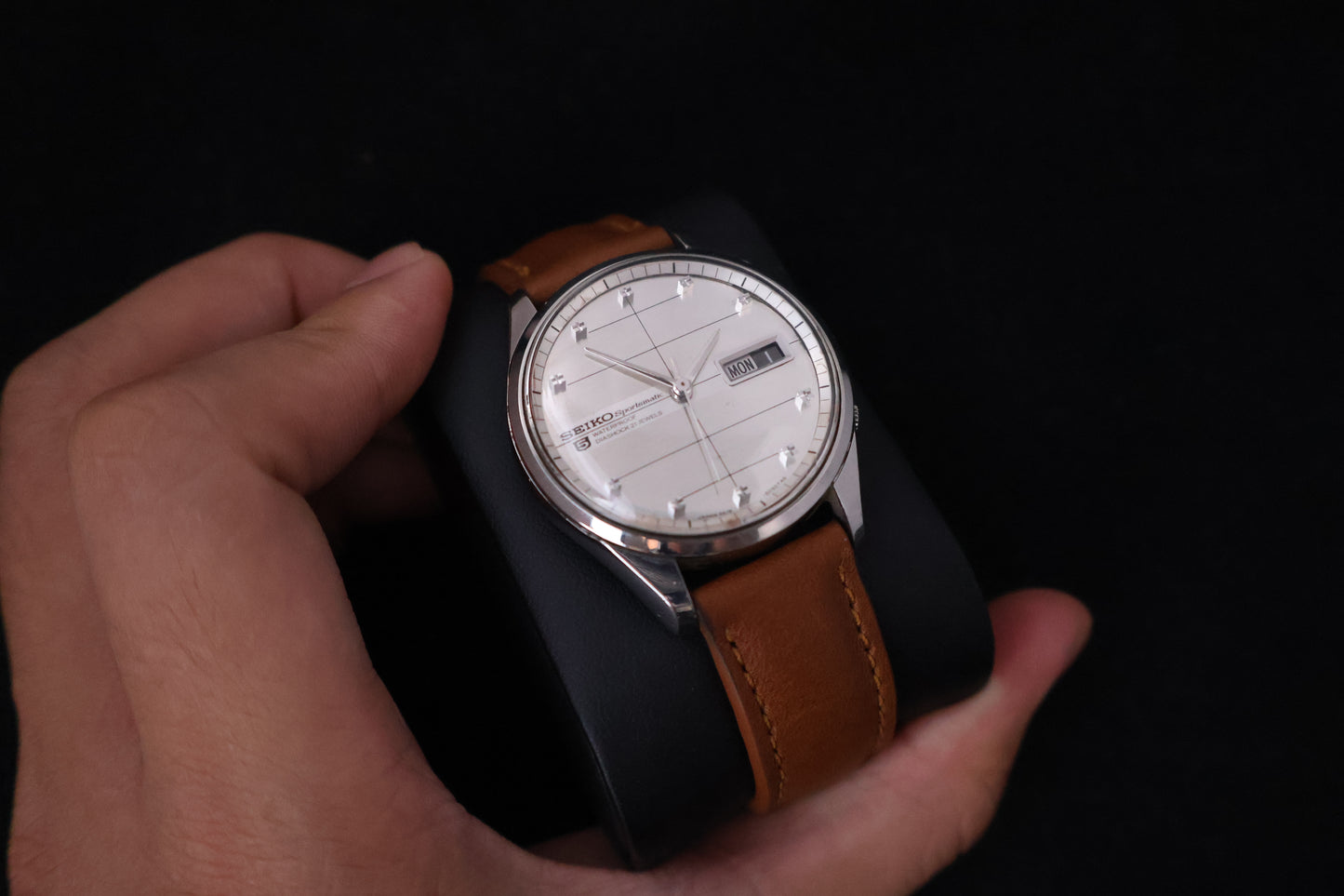 (SERVICED) Rare Vintage 1966 Seiko 5 Sportsmatic 21 Jewels 6619-8130
