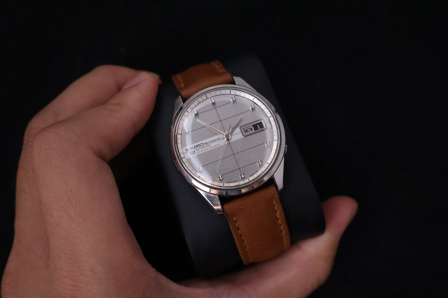 (SERVICED) Rare Vintage 1966 Seiko 5 Sportsmatic 21 Jewels 6619-8130