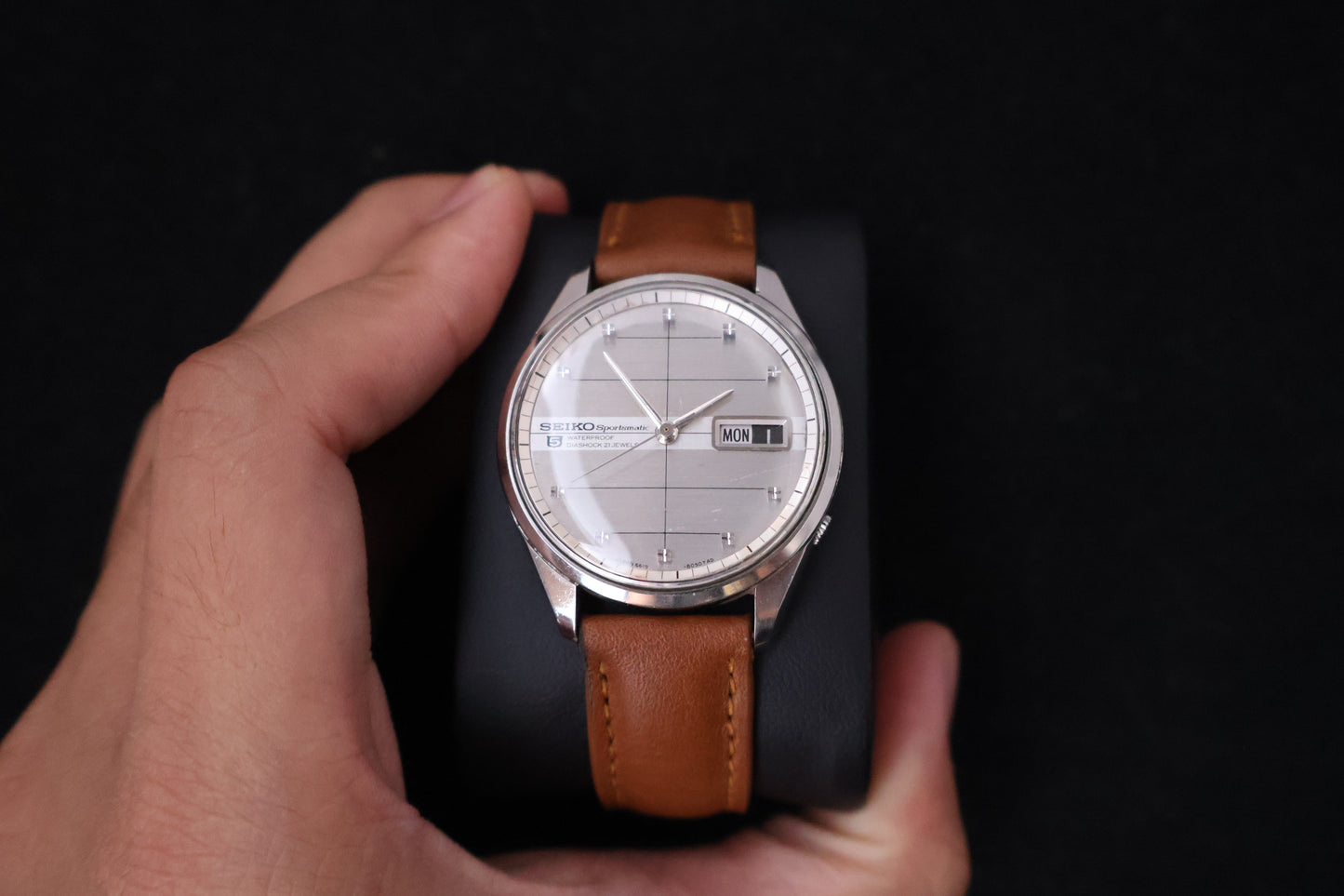 (SERVICED) Rare Vintage 1966 Seiko 5 Sportsmatic 21 Jewels 6619-8130