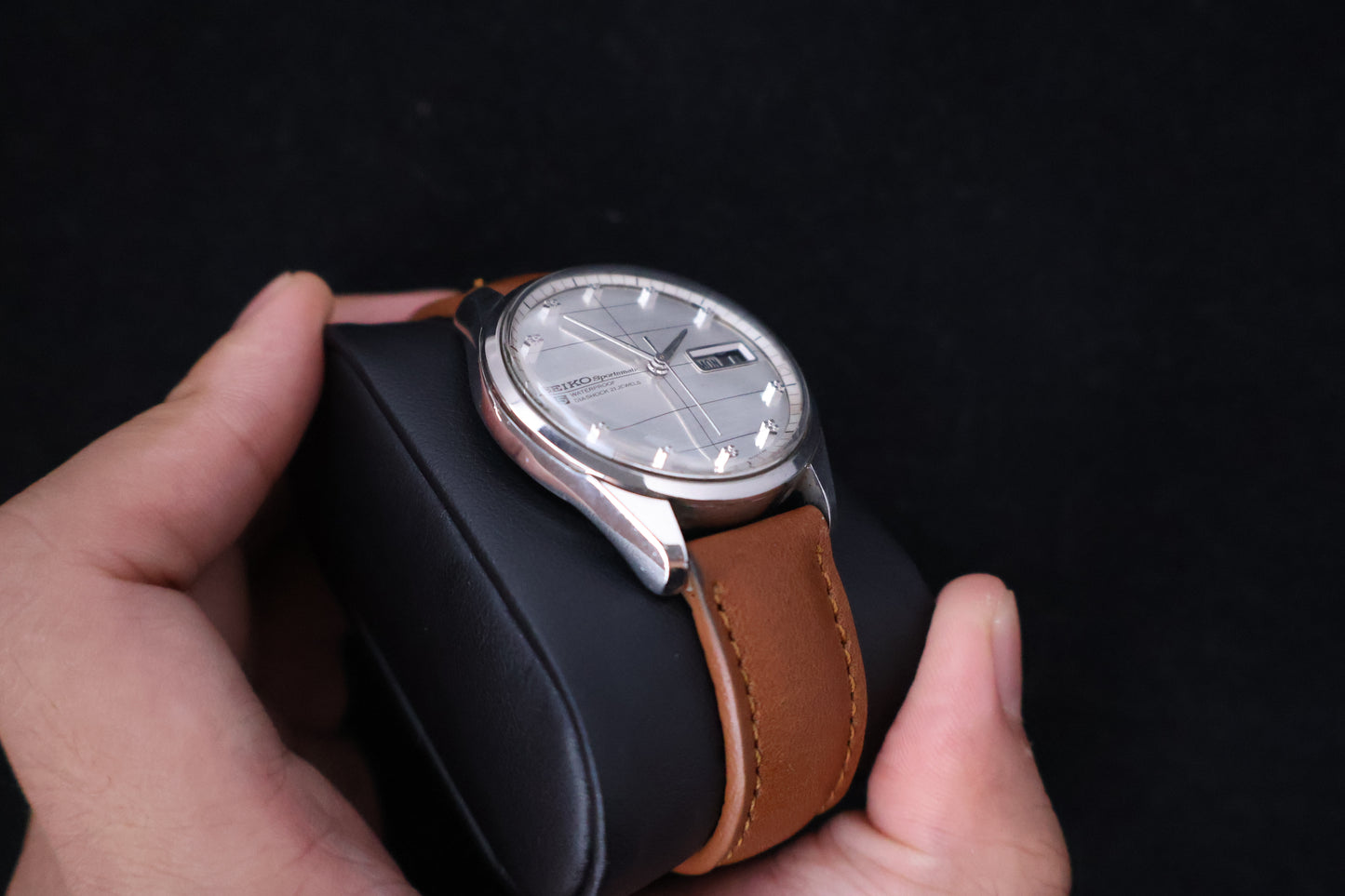 (SERVICED) Rare Vintage 1966 Seiko 5 Sportsmatic 21 Jewels 6619-8130