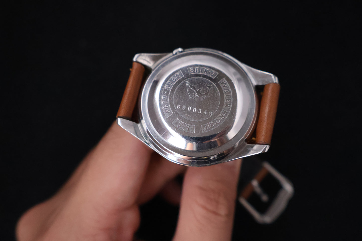 (SERVICED) Rare Vintage 1966 Seiko 5 Sportsmatic 21 Jewels 6619-8130
