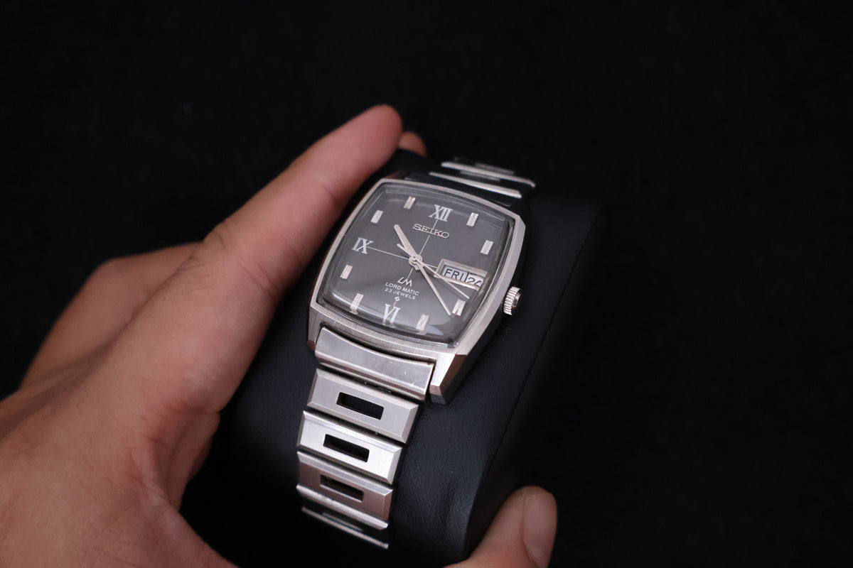 (SERVICED) Rare Vintage 1972 Seiko Lord Matic LM 23 Jewels 5606-5000