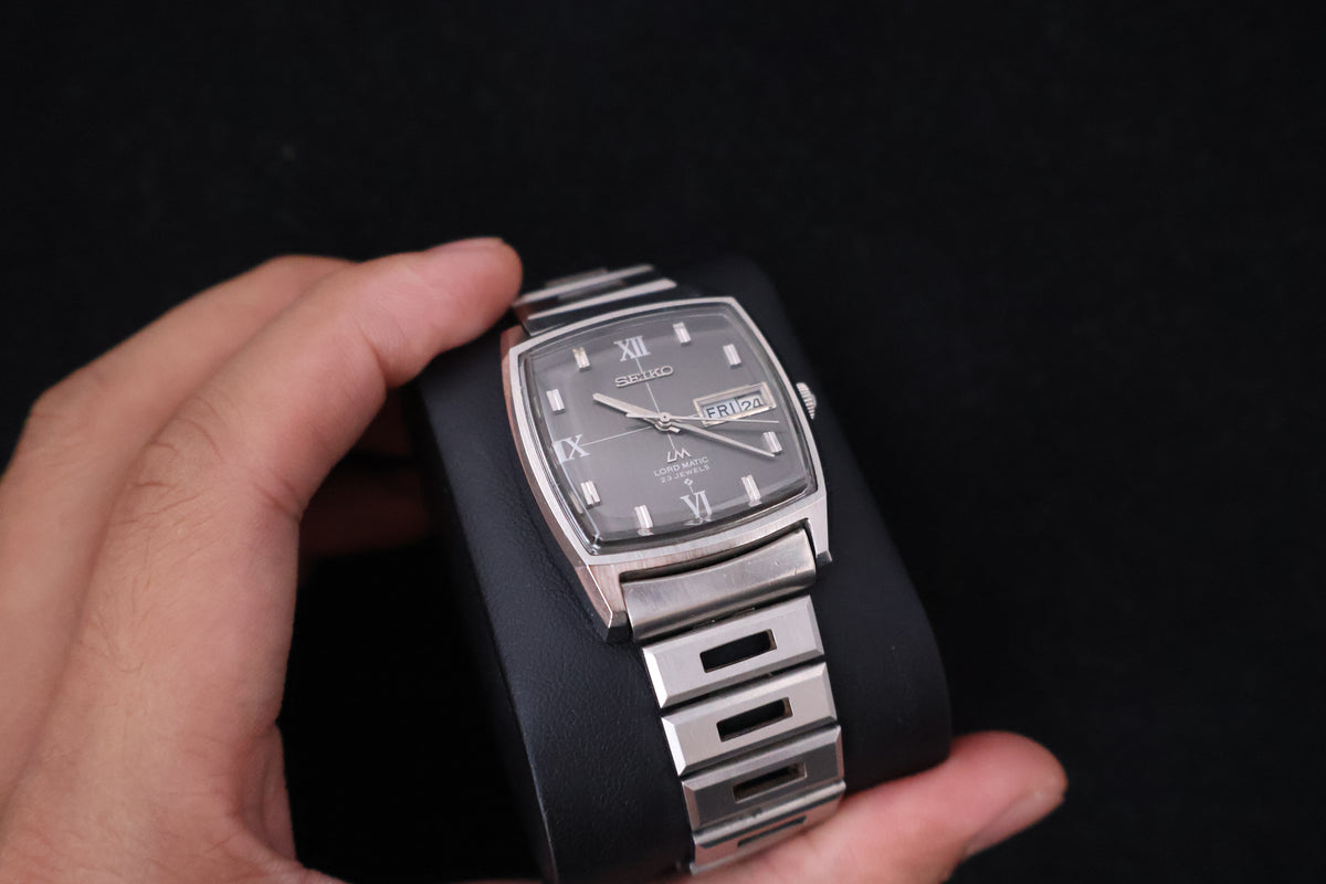 (SERVICED) Rare Vintage 1972 Seiko Lord Matic LM 23 Jewels 5606-5000