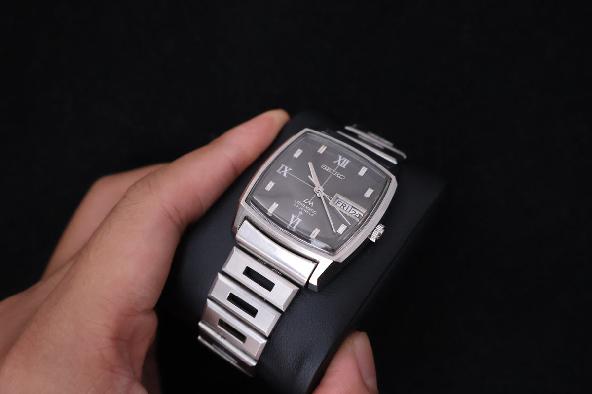 (SERVICED) Rare Vintage 1972 Seiko Lord Matic LM 23 Jewels 5606-5000