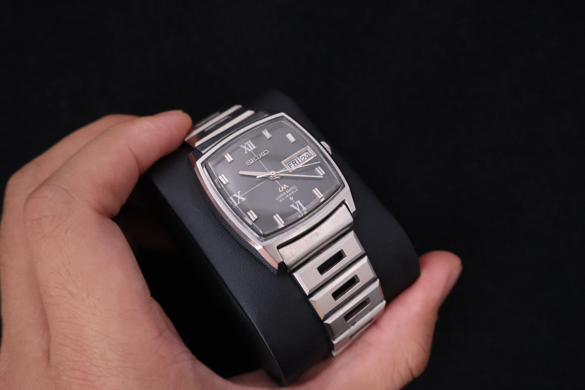 (SERVICED) Rare Vintage 1972 Seiko Lord Matic LM 23 Jewels 5606-5000
