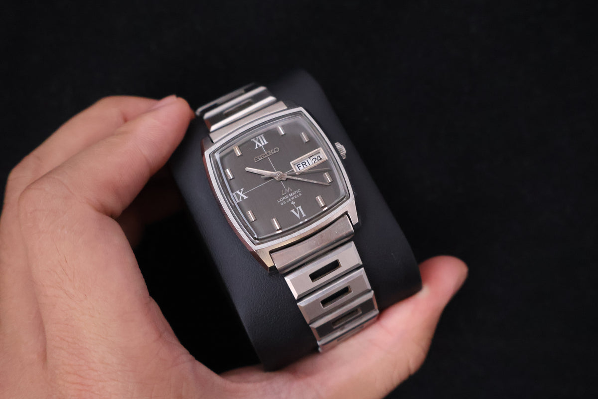 (SERVICED) Rare Vintage 1972 Seiko Lord Matic LM 23 Jewels 5606-5000