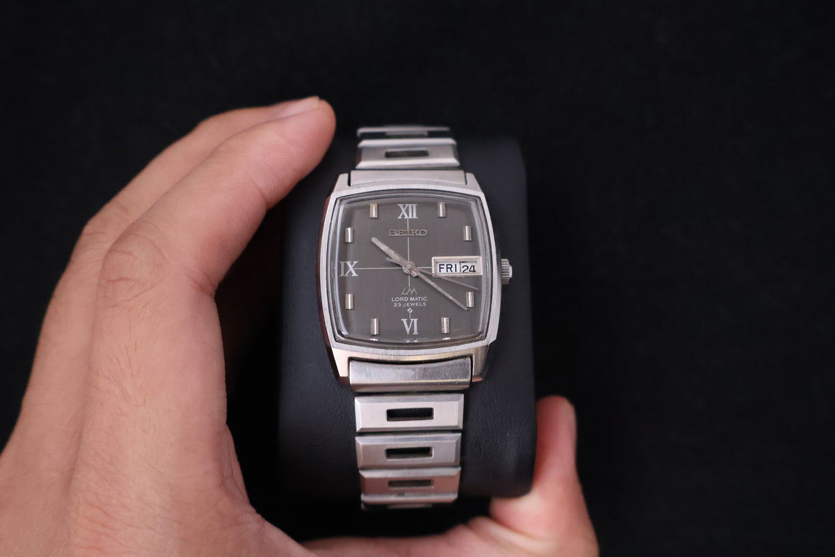 (SERVICED) Rare Vintage 1972 Seiko Lord Matic LM 23 Jewels 5606-5000