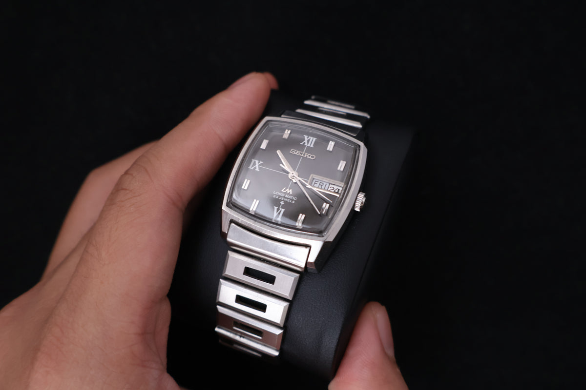 (SERVICED) Rare Vintage 1972 Seiko Lord Matic LM 23 Jewels 5606-5000