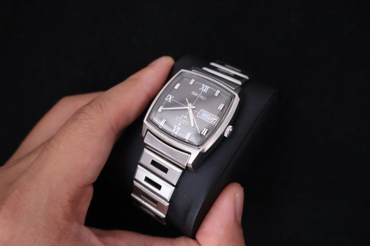 (SERVICED) Rare Vintage 1972 Seiko Lord Matic LM 23 Jewels 5606-5000