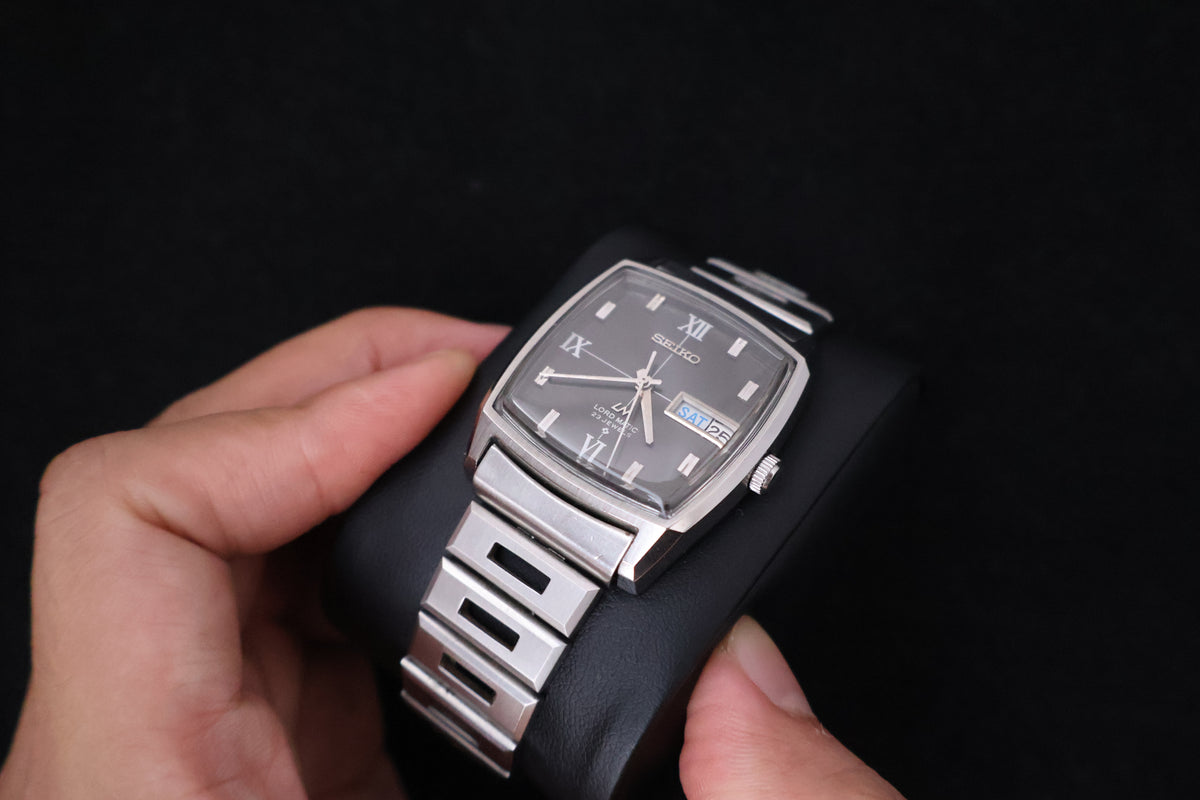 (SERVICED) Rare Vintage 1972 Seiko Lord Matic LM 23 Jewels 5606-5000