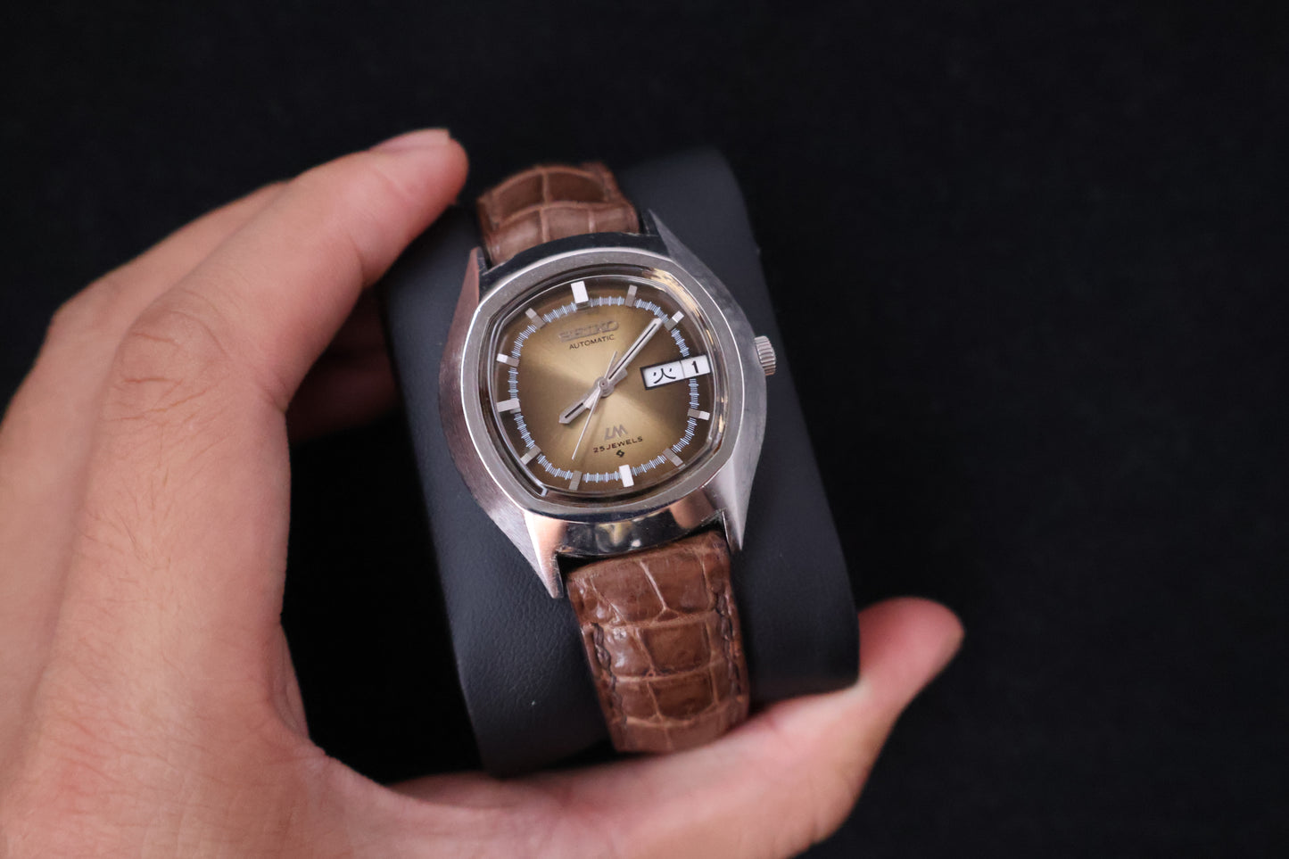 (SERVICED) Rare Vintage 1973 Seiko Lord Matic 23 Jewels 5606-5140