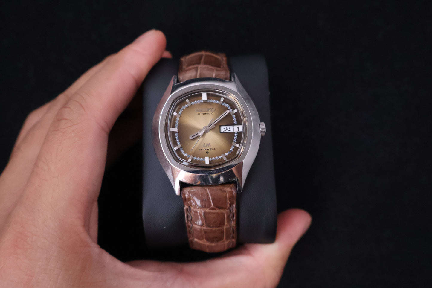 (SERVICED) Rare Vintage 1973 Seiko Lord Matic 23 Jewels 5606-5140