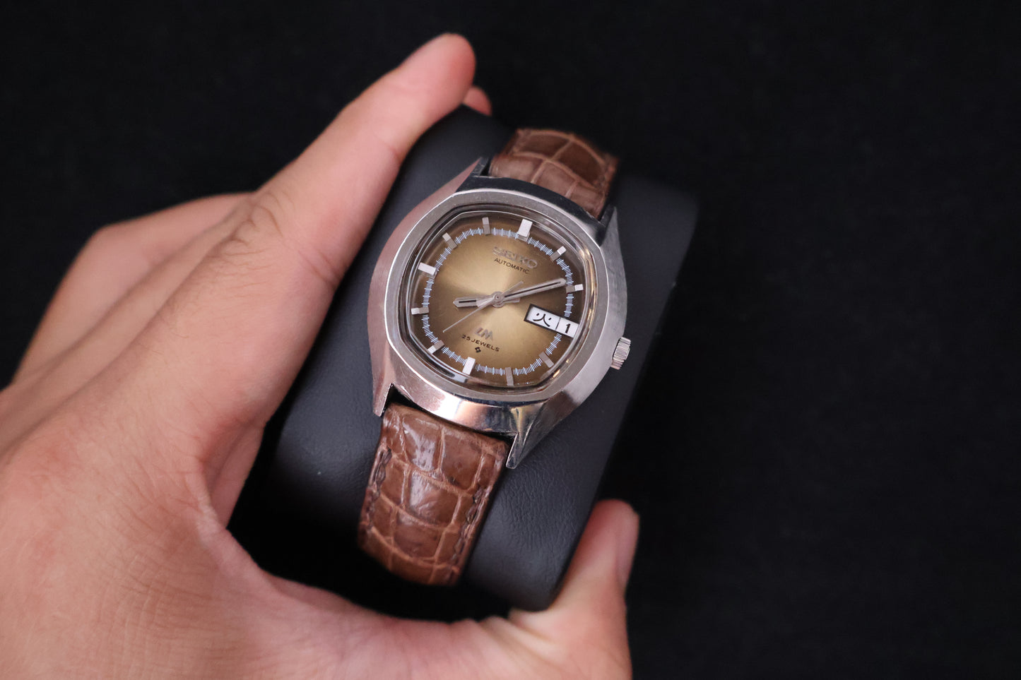 (SERVICED) Rare Vintage 1973 Seiko Lord Matic 23 Jewels 5606-5140