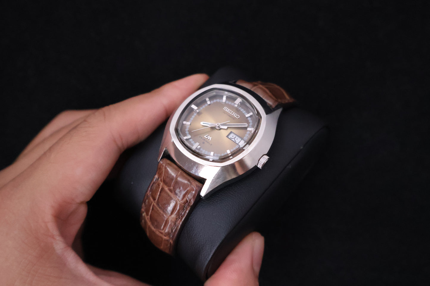 (SERVICED) Rare Vintage 1973 Seiko Lord Matic 23 Jewels 5606-5140